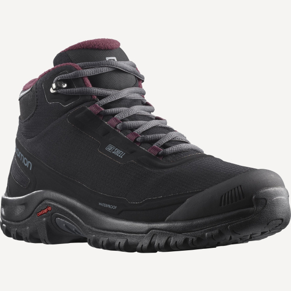 Ботинки SHELTER CS WP W (RU 39.5 UK 7 USw 8.5 СМ 25; black/ebony/wine tasting)